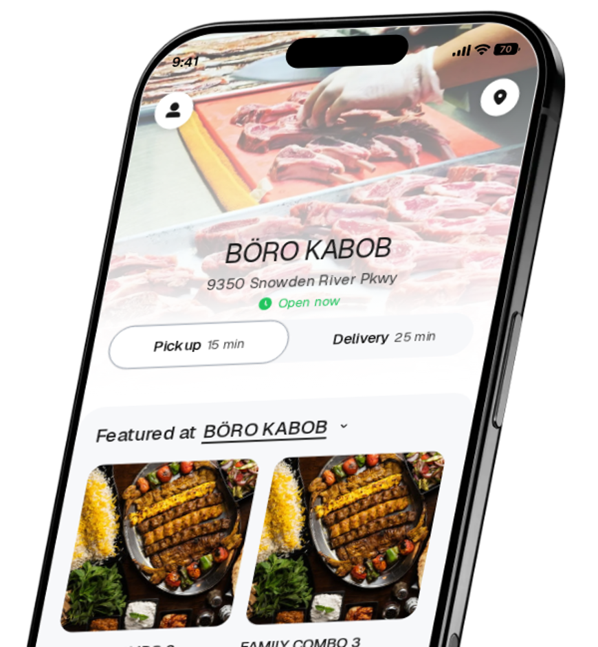 BÖRO KABOB app preview